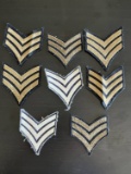 Lot of WWII USMC Rank Patches (Chevrons)