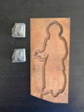Antique Printing Plates with Indians