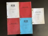 (5) Original 1990's Lois & Clark TV Scripts