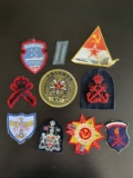 (10) Vintage Cloth Foreign Military Patches