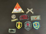 (10) Vintage Cloth Foreign Military Patches