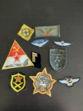 (10) Vintage Cloth Foreign Military Patches