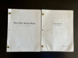 (2) Vintage Movie Shooting Scripts
