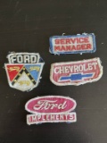 Antique Auto Repair Shop Employee Patches