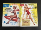 (2) 1950's Pin-Up Cover Digest Size Magazines