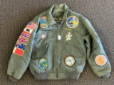 1993 USN Mickey Mouse/Popeye Tour Jacket