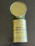 (2) WWII U.S. Army Plaster Bandages