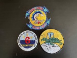 Lot (3) USN - USAF Squadron/Unit Patches