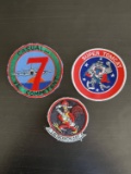 Lot (3) USN - USAF Squadron/Unit Patches