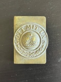 WWI Trench Art Matchbox Cover