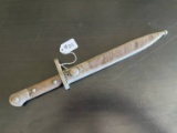 Unknown Bayonet with Scabbard