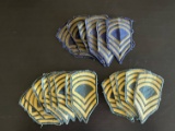 (20) Korean War/VN War MSgt Stripes