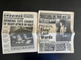 (2) 1977 National Enquirers - Elvis Covers