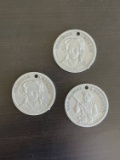 (3) Disney Johnny Tremain Coins