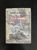 German WWII War in West HC Book