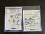 (2) WWII V-Mail Letters with Cartoons