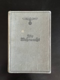 HC German Book on German Army - WWII