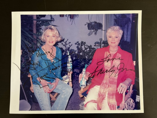 Tippi Hendren and Shirley Jones Signed Photograph