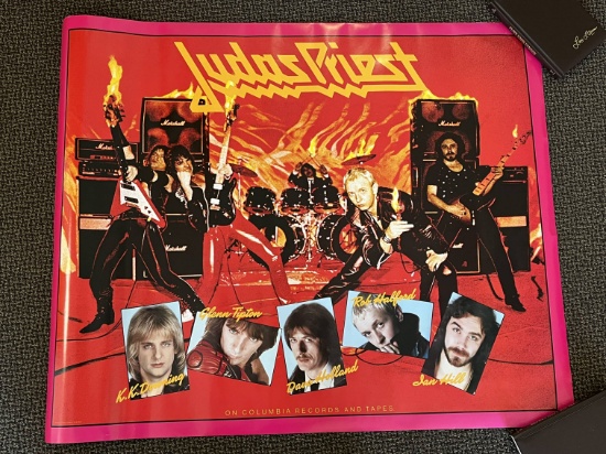 Judas Priest 1981 Record Promo Poster