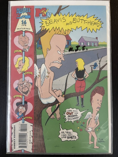 MTVs Beavis and Butt-Head Comic #14 Marvel 1995
