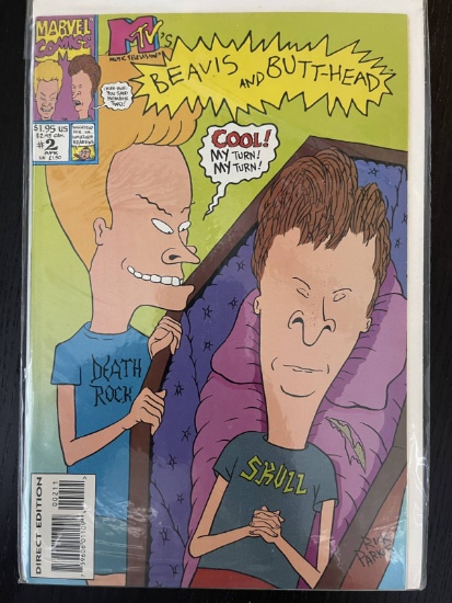 MTVs Beavis and Butt-Head Comic #2 Marvel 1994