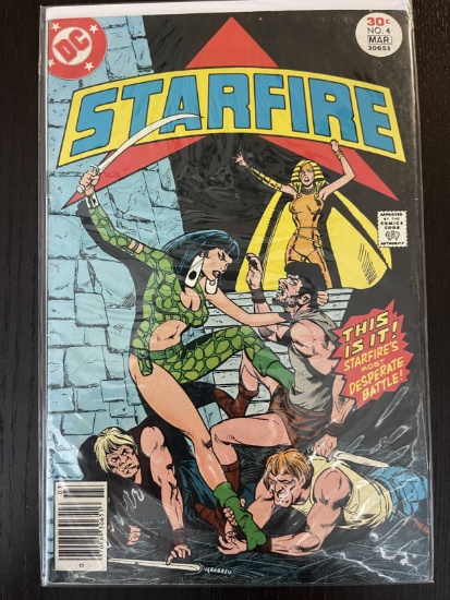 Starfire Comic #4 DC Comics 30 Cents Bronze Age 1977 Vince Colletta