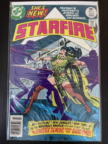 Starfire Comic #6 DC Comics 35 Cents Bronze Age 1977 Vince Colletta Mike Vosburg