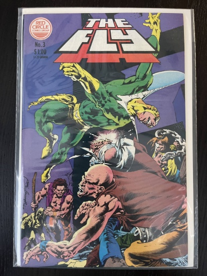 The Fly Comic #3 Red Circle Bronze Age Rudy Nubres Steve Ditko 1983