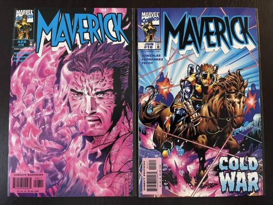 2 Maverick Comics #8 & #10 Marvel Comics