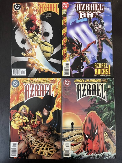 4 AZRAEL Comics #21, #22, #41 and #48 Batman Agent of the Bat