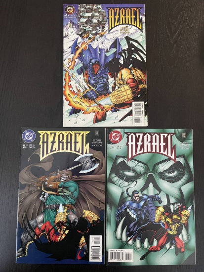 3 AZRAEL Comics #4, #13 and #14 Batman Agent of the Bat