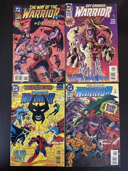 4 Guy Gardner Warrior Comics #24-25 & #31-32 DC Comics