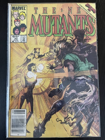New Mutants Comic #30 Marvel 1985 Bronze Age 65 Cents Chris Claremont