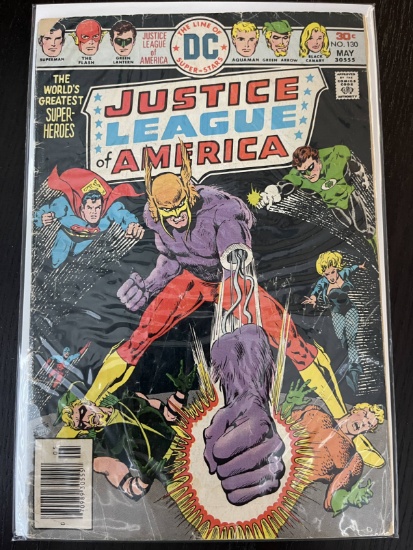 Justice League of America Comic #130 DC Comics 30 Cents Bronze Age 1976 Ernie Chan