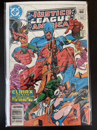 Justice League of America Comic #216 DC Comics 60 Cents Bronze Age 1983 Gerry Conway Don Heck