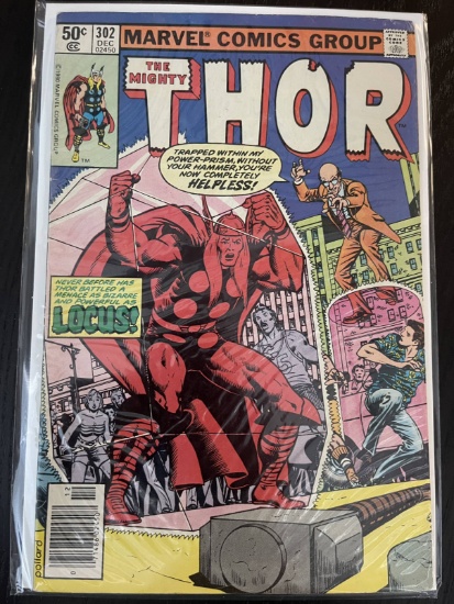 Mighty Thor Comic #302 Marvel 50 Cents Bronze Age 1980
