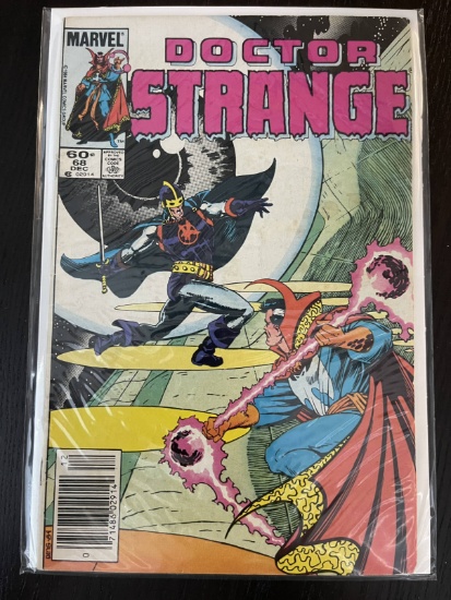 Doctor Strange Comic #68 Marvel 60 Cents Bronze Age Black Knight Sub-Mariner Iron Man Thor