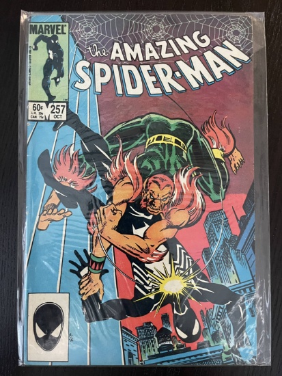 Amazing Spider-man Comic #257 Marvel 60 Cents Bronze Age 1984 Tom DeFalco Key 2nd appearance of the