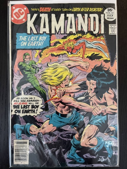 Kamandi Comic #51 DC Comics 35 Cents Bronze Age 1977 Dick Ayers