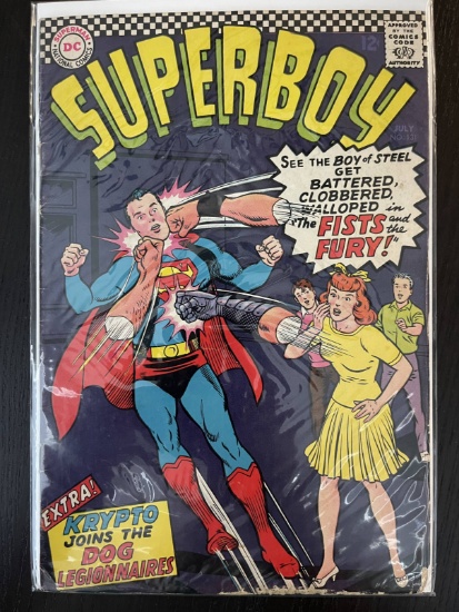 Superboy Comic #131 DC Comics 12 Cents Silver Age 1966 Curt Swan