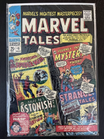 Marvel Tales Comic #5 Silver Age 1966 Spider-Man 25 Cents