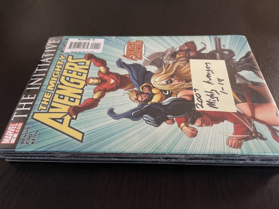 The Mighty Avengers Comics #1-18 First Half of Series Includes 4 Keys Issues #1, #8, #13 and #15 Man