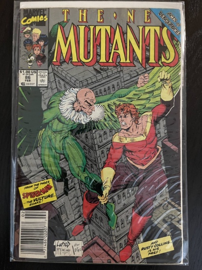 New Mutants Comic #86 Marvel Acts of Vengeance Key 1st Cameo Appearance CABLE, Stryfe, & Mutant Libe