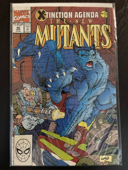 New Mutants Comics #96 Marvel X-Tinction Agenda Part 5  Rob Liefeld Louise Simonson