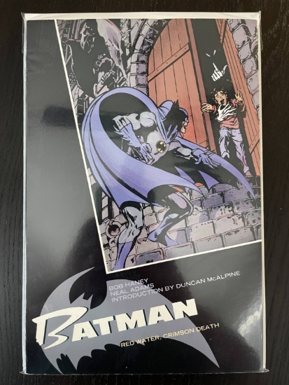 Batman Red Water Crimson Death Graphic Novel DC Trade Paperback Book Neal Adams