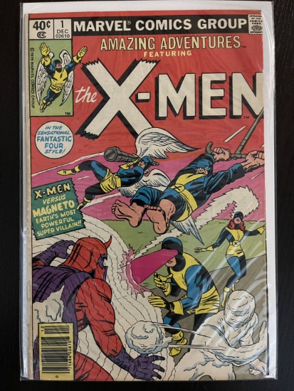 Amazing Adventures Comic #1 Marvel KEY 1st issue Reprints X-Men #1 and #38 Bronze Age 1979 Stan Lee