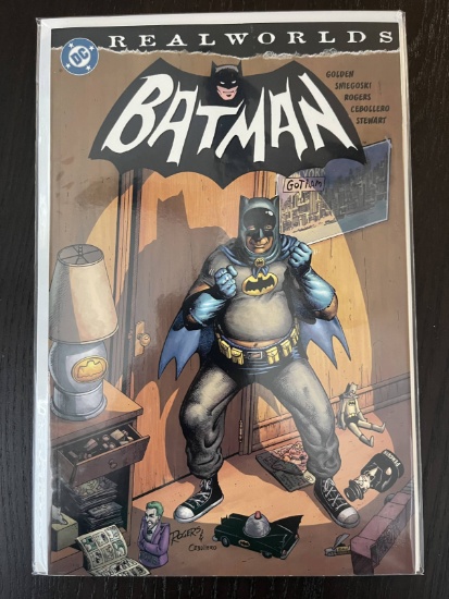 Batman Realworlds Graphic Novel DC Trade Paperback Book