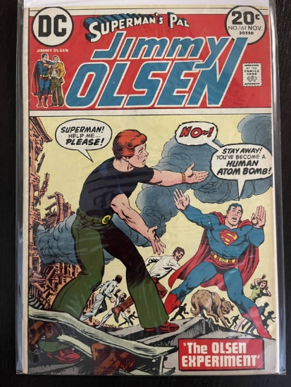 Supermans Pal Jimmy Olsen Comic #161 DC Comics 20 Cents 1973 Bronze Age Nick Cardy