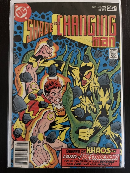 Shade the Changing Man Comic #6 DC Comics Bronze Age 35 Cents 1978 Steve Ditko Michael Fleisher