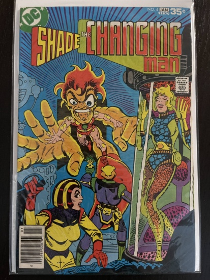 Shade the Changing Man Comic #4 DC Comics Bronze Age 35 Cents 1978 Steve Ditko Michael Fleisher